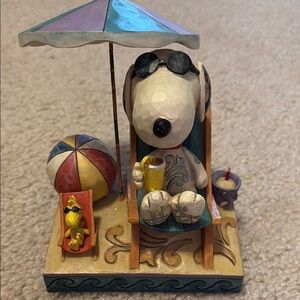 Jim Shore Snoopy Beach Figurine